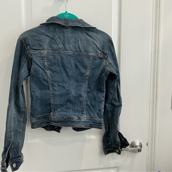 Aeropostale Distressed Blue Jean Jacket - Picture 10 of 12